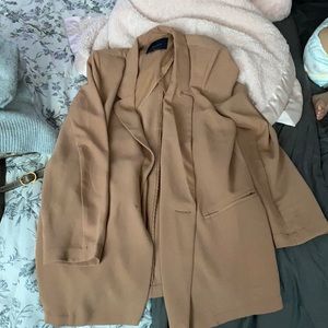 Elodie beige blazer- comfy